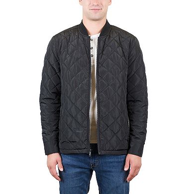 Men's The Bowery Elongated Quilted Bomber Jacket