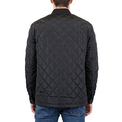 Men's The Bowery Elongated Quilted Bomber Jacket
