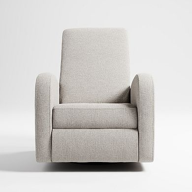 Storkcraft Santa Monica Power Recliner Swivel Glider (Dune Basketweave)