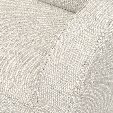 Storkcraft Santa Monica Power Recliner Swivel Glider (Dune Basketweave)