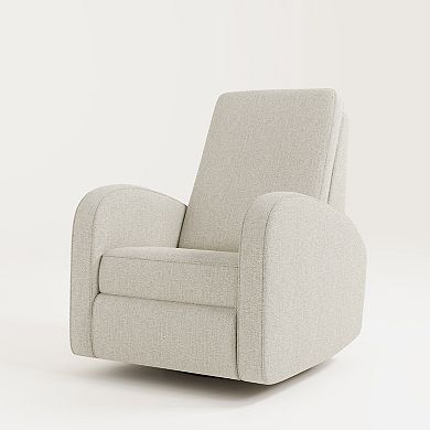 Storkcraft Santa Monica Power Recliner Swivel Glider (Dune Basketweave)