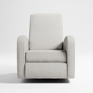 Storkcraft Santa Monica Power Recliner Swivel Glider (Steel Basketweave)