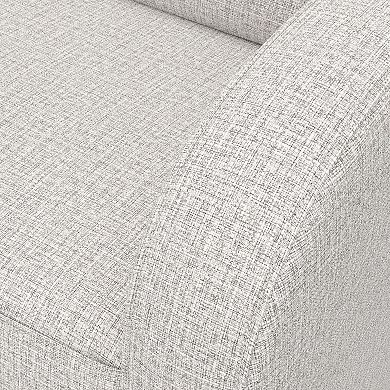 Storkcraft Santa Monica Power Recliner Swivel Glider (Steel Basketweave)