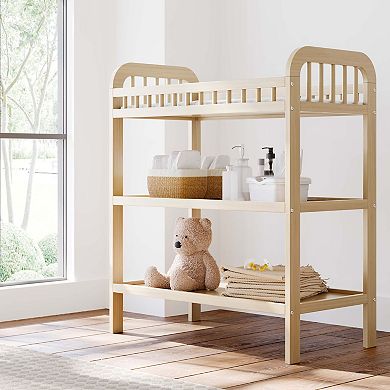 Storkcraft Pasadena Changing Table with Water-Resistant Changing Pad