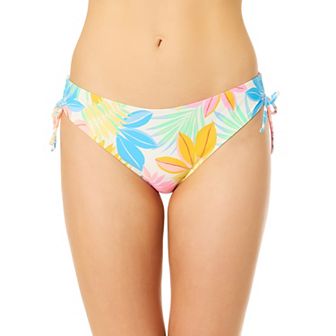 Juniors' Hurley Kauai Walk Side Tunnel Moderate Coverage Swim Bottoms
