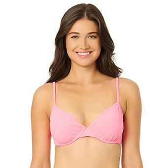 Juniors' Hurley Hibiscus Scrunch Underwire Swim Top