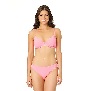 Juniors' Hurley Hibiscus Scrunch Underwire Swim Top