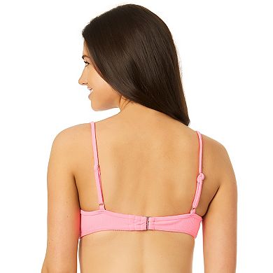 Juniors' Hurley Hibiscus Scrunch Underwire Swim Top