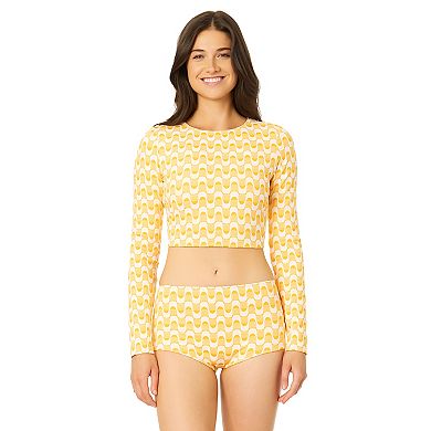 Juniors' Hurley Jacquard Swim Bottoms