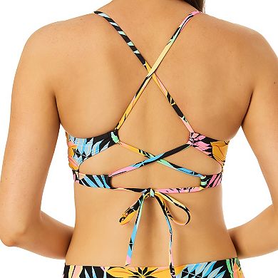 Juniors' Hurley Kauai Walk Scoop Neck Swim Top