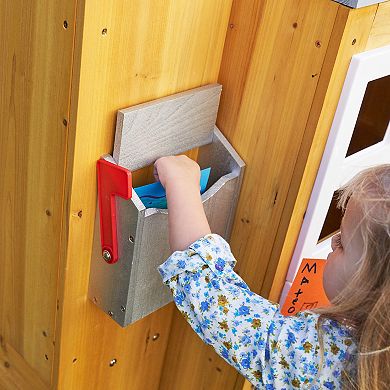 KidKraft Modern Outdoor Wooden Playhouse