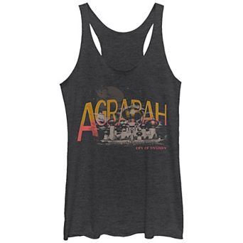 Disney's Aladdin Agrabah City Of Mystery Juniors' Racerback Tank Top