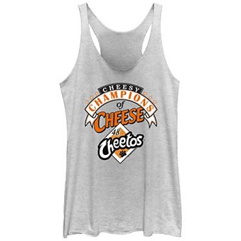 Juniors' Cheetos Cheesy Champions Of Cheese Racerback Tank Top