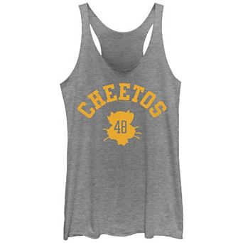 Juniors' Cheetos Chester Head Shape Racerback Tank Top