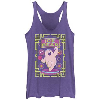 Juniors' We Bare Bear Ice Bear Racerback Tank Top