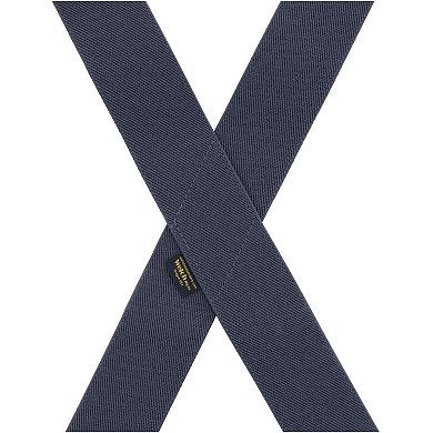 Men's Big & Tall Elastic Button End Work Suspenders