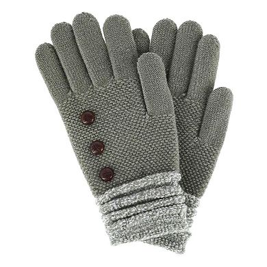 Britt's Knits Women's Ultra Soft Glove with 3 Button Design
