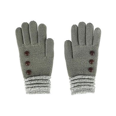 Britt's Knits Women's Ultra Soft Glove with 3 Button Design