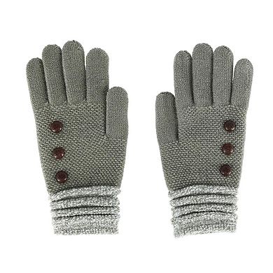 Britt's Knits Women's Ultra Soft Glove with 3 Button Design
