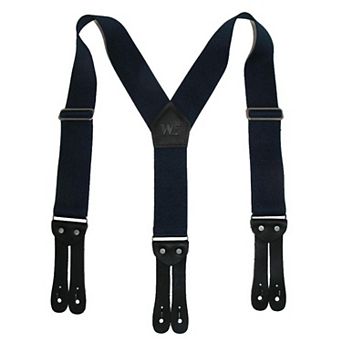 Men's Elastic Button-end Y-back 2 Inch Work Suspenders