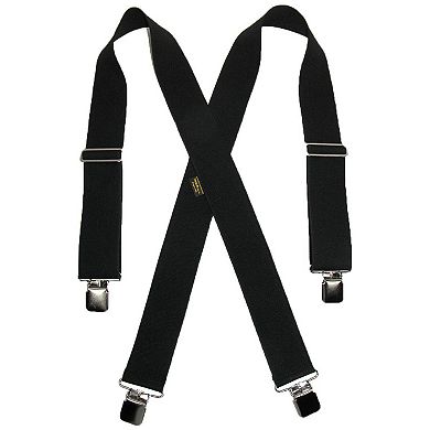 Welch Men's Elastic Clip-End 2 Inch Work Suspenders