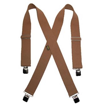 Men's Elastic Clip-end 2 Inch Work Suspenders