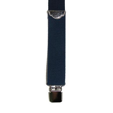 Welch Men's Big & Tall Elastic Clip End Double Face Suspenders