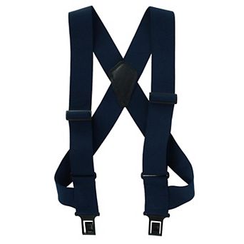 Men's Elastic Big & Tall Side Clip Trucker Suspenders