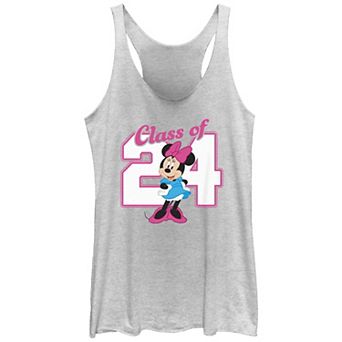 Disney's Minnie Mouse Class Of 24 Juniors' Racerback Tank Top