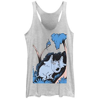 Juniors' Dr. Seuss Horton Hears A Who! Scene Racerback Tank Top