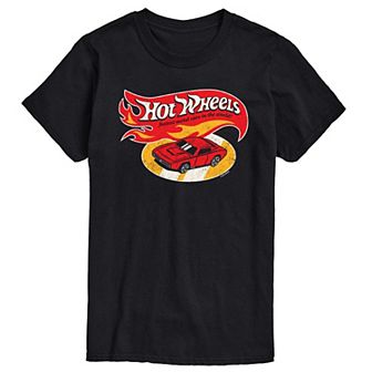 Men's Hot Wheels Fastest Metal Cars Vintage Graphic Tee