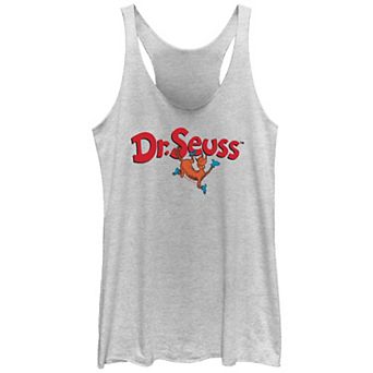 Juniors' Dr. Seuss Fox In Socks Pose Racerback Tank Top