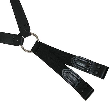 Leather Loop End Fireman Work Suspenders