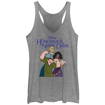 Disney's The Hunchback Of Notre Dame Poster Juniors' Racerback Tank Top