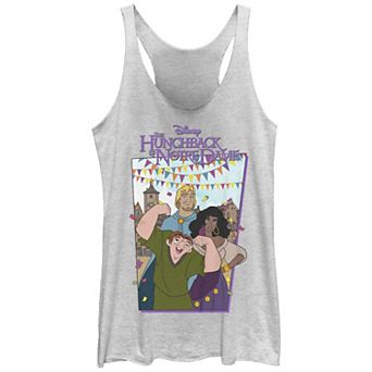 Disney's The Hunchback Of Notre Dame Festival Poster Juniors' Racerback Tank Top