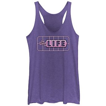 Juniors' The Game Of Life Racerback Tank Top