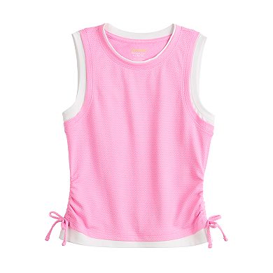 Girls 7-16 Tek Gear® Layered Cinch Top