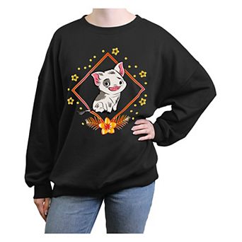 Disney's Moana Pua Lunar New Year Juniors' Oversized Graphic Pullover