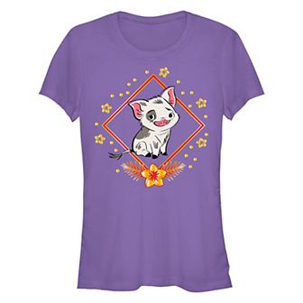 Disney's Moana Pua Lunar New Year Juniors' Fitted Graphic Tee