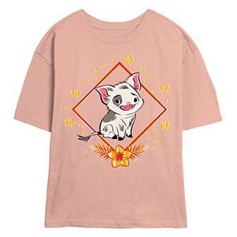 Disney's Moana Pua Lunar New Year Juniors' Skimmer Graphic Tee