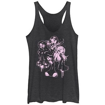 Juniors' Bratz Passion For Fashion Portrait Racerback Tank Top