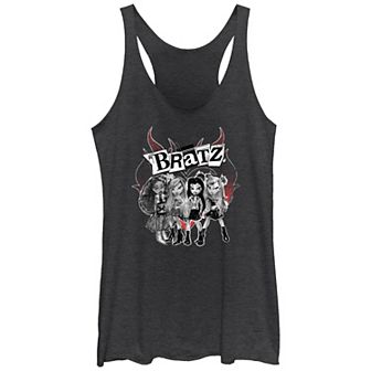 Juniors' Bratz Punk Flames Racerback Tank Top
