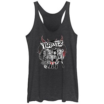 Juniors' Bratz Punk Flames Racerback Tank Top