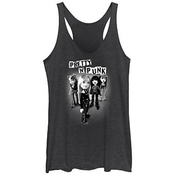 Juniors' Bratz Pretty N Punk Racerback Tank Top