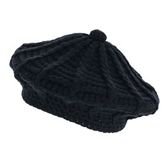 Angela & William Women's Knit Beret Hat