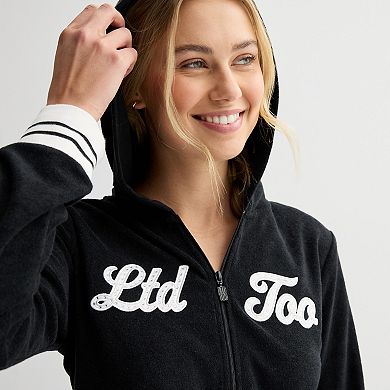 Women's Limited Too Tipped Full-Zip Sweater