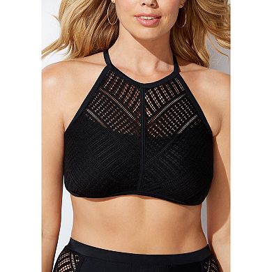 Swimsuits for All Women's Charlatan Crochet Bikini Top