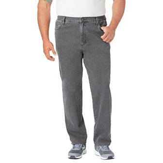 Liberty Blues by KingSize Men's Big & Tall Straight-Fit Stretch 5-Pocket Jeans