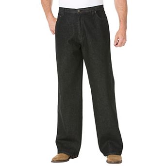 Liberty Blues by KingSize Men's Big & Tall Side-Elastic Wide Leg 5-Pocket Jeans