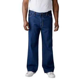 Liberty Blues by KingSize Men's Big & Tall Side-Elastic Wide Leg 5-Pocket Jeans